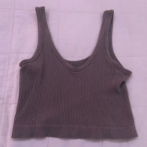 green Out From Under ribbed tank top